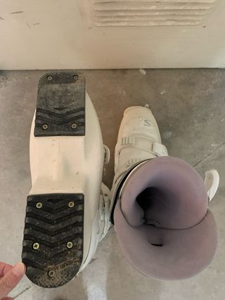 Botas de esquí Salomon blancas