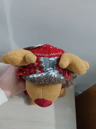 Peluche Orso Natalizio H 30 cm