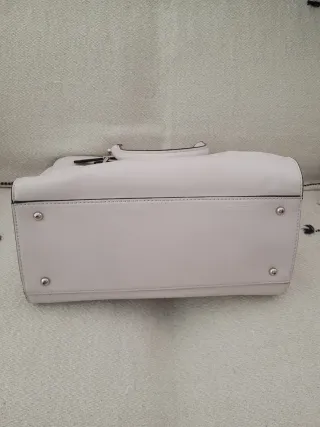 Borsa Guess bianco panna vintage