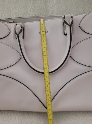 Borsa Guess bianco panna vintage