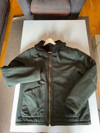 Chaqueta Volcom verde forrada