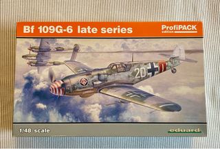 Maqueta Messerschmitt Bf109 G6 1/48 Eduard
