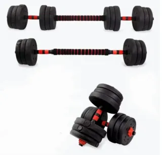 Juego de pesas semi-nuevo