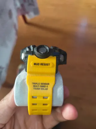 Reloj Casio G-Shock Mudmaster Amarillo