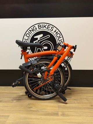 Bicicleta Brompton C-Line Naranja (sunset orange)