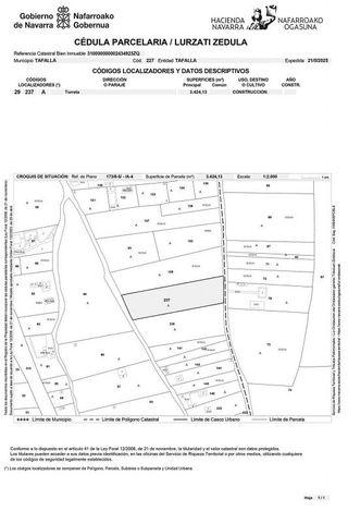 Terreno en venta en Tafalla