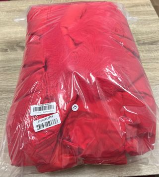 Abrigo Anorak Rojo Mujer Talla M