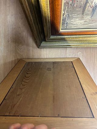 Cuadro Virgen María Óleo sobre Tabla