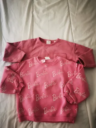 Lote 2 sudaderas Zara Barbie 3/4 años