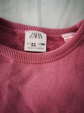 Lote 2 sudaderas Zara Barbie 3/4 años