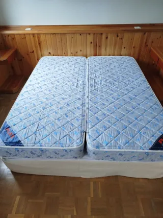 Somier desmontable en dos camas individu 160*190