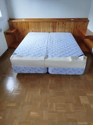 Somier desmontable en dos camas individu 160*190