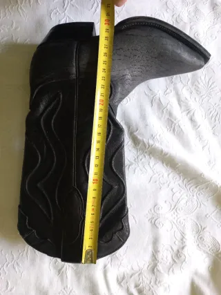 Stivali vintage Texani Cuadra Vera Pelle Tg 35