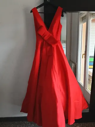 Vestido de fiesta rojo