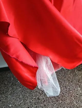 Vestido de fiesta rojo