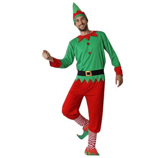 Disfraz Elfo Talla S - Traje Navidad Adulto