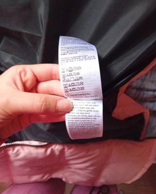 Piumino Calvin Klein donna rosa con cintura