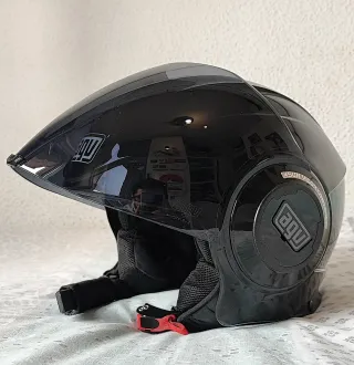 Casco AGV Orbyt Fluid Jet Negro