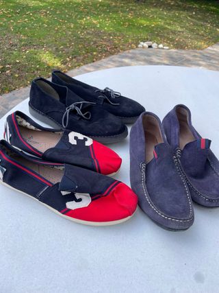 Lote alpargatas y mocasines