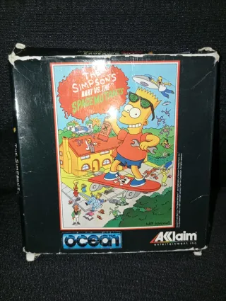 Disco Amstrad Simpsons Bart vs. Space Mutants