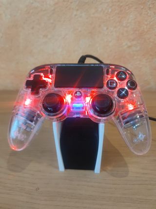 Mando Nacon PS4 / PC Transparente LED