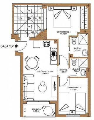 Piso en venta en Los Boliches en Fuengirola