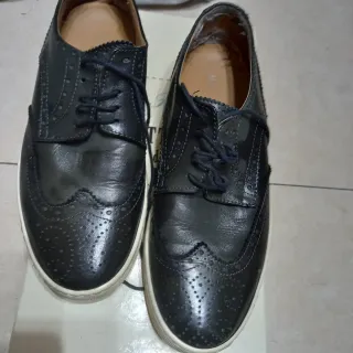 Scarpe uomo francesine blu/grigie 41