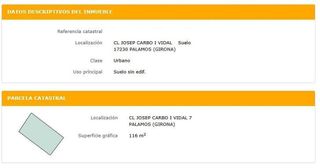 Terreno en venta en Sant Joan-Vilarromà en Palamós