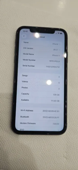 iPhone 11 128GB Nero