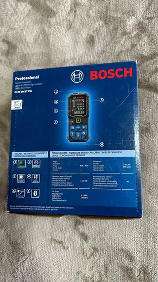Medidor Láser Bosch GLM 50-27 CG