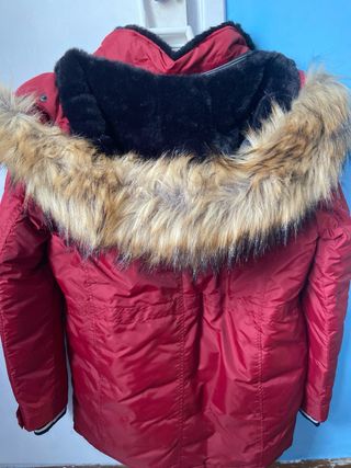 Abrigo Pepe Jeans Mujer Rojo