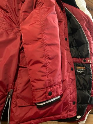 Abrigo Pepe Jeans Mujer Rojo