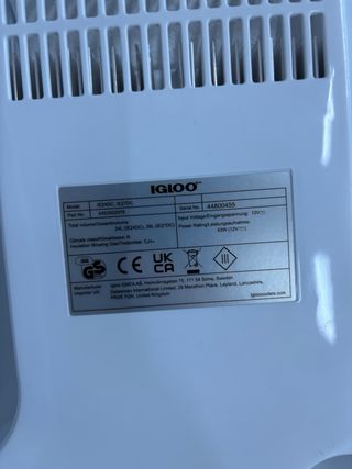 Nevera Eléctrica Igloo IE24 DC 24L (12V)