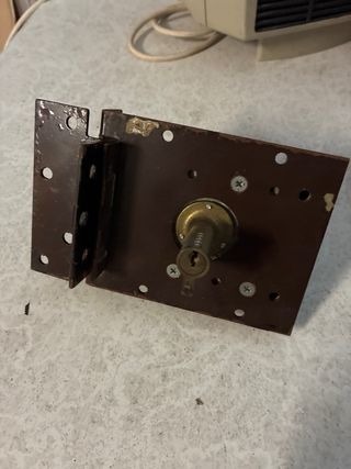 Cerradura de seguridad con llaves