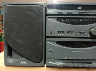 Saba Radiostereo Cassette CD CS2250 Casse Separate