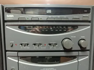 Saba Radiostereo Cassette CD CS2250 Casse Separate
