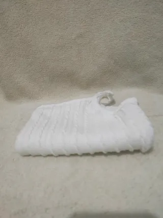 SHEIN - Top Blanco Crochet