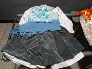 Traje fallero y chalecos