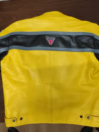 Chaqueta Piel Moto ICON XL