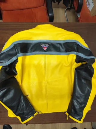 Chaqueta Piel Moto ICON XL