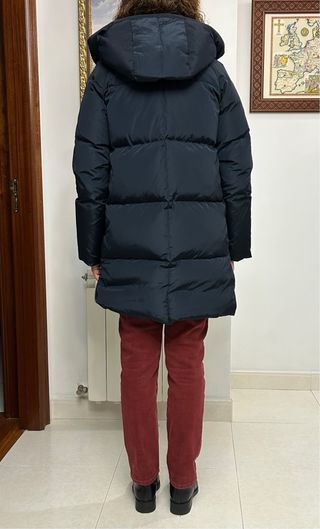 Abrigo plumífero Armani Jeans azul