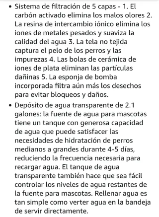 Bebedero automático para mascotas PETLIBRO plwf008