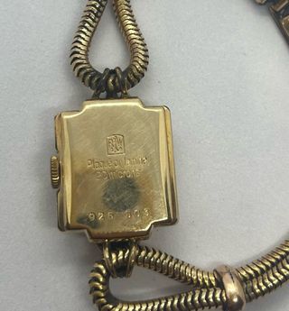 Reloj Duward vintage chapado oro 20 micras, manual