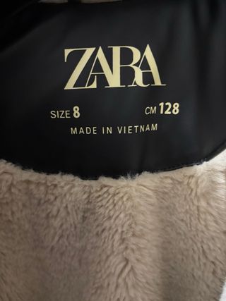 Giacca bambina ,unisex nera Zara