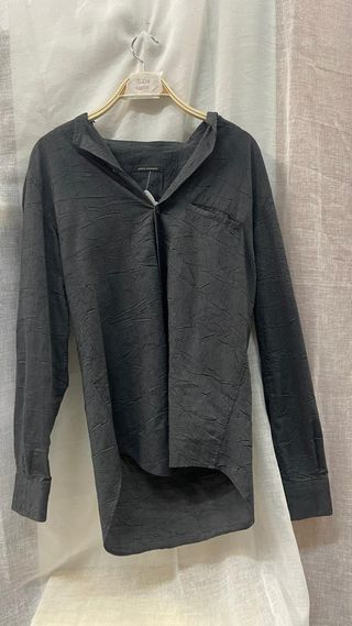 Camiseta Adolfo Dominguez Negra Manga Larga