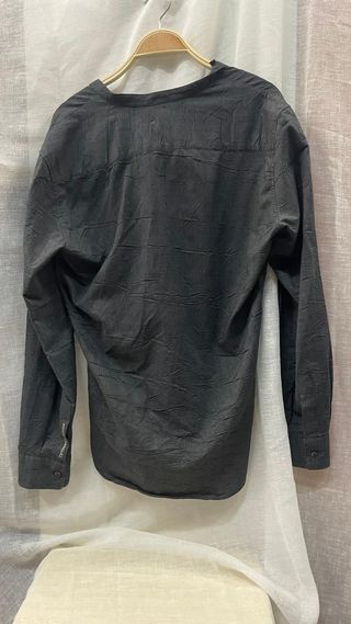 Camiseta Adolfo Dominguez Negra Manga Larga