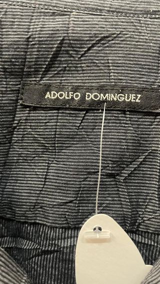 Camiseta Adolfo Dominguez Negra Manga Larga