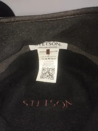 Gorra Stetson Talla M Piel Orejeras Marrón