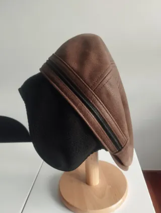 Gorra Stetson Talla M Piel Orejeras Marrón