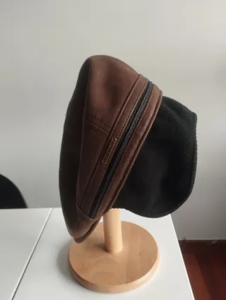 Gorra Stetson Talla M Piel Orejeras Marrón